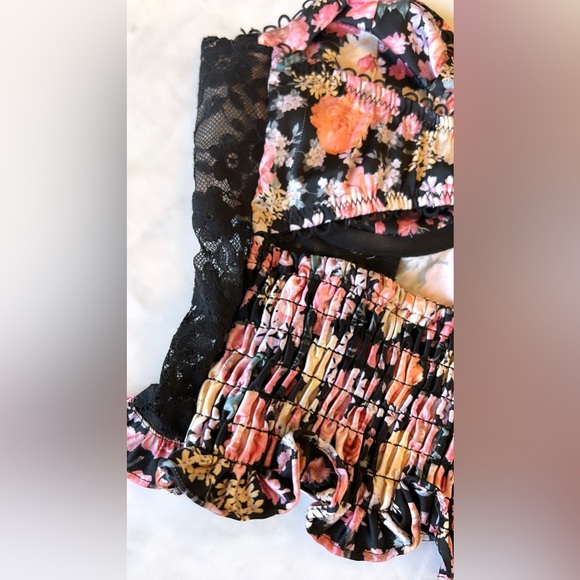 For Love & Lemons Black Gardenia Bustier - Picture 10 of 11